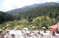 Snow Valley Resorts Manali view from room