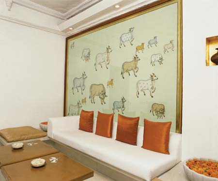 Devi Garh Suite Sitting Room