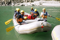 Camp Five Elements Rishikesh river Rafting