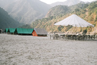 Camp Five Elements Rishikesh Tent View