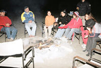 Camp Five Elements Rishikesh Fire