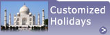 customized holidays in India