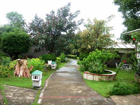 Yorks Health Resort Lawn with Road