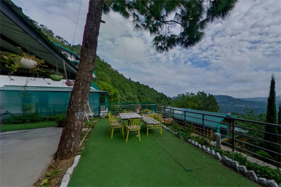 Blue Skies stands Kasauli, Himachal Pradesh