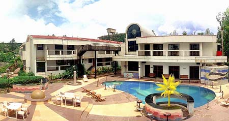 A Resort view