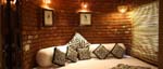 the tusk cottage living area