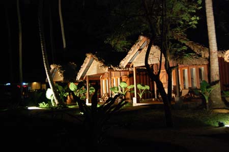 andamanchalets_night
